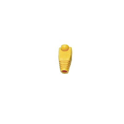 Imagen de Bota Plástica para protección de Plug RJ45, Color Amarillo