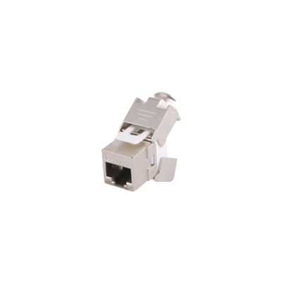 Imagen de Módulo Jack Keystone Cat5e Blindado (STP) sin herramienta (toolless)