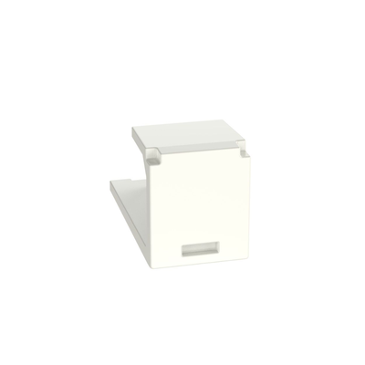 Imagen de Módulo de tapa ciega (Inserto Ciego), Mini-Com, Color Blanco Mate, 1 Pieza