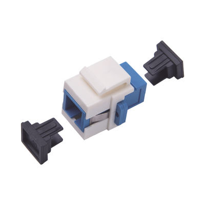 Imagen de Acoplador Keystone de fibra óptica Monomodo SC/PC Simplex a SC/PC Simplex