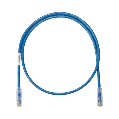 Imagen de Cable de parcheo UTP Categoría 5e, con plug modular en cada extremo - 1 ft. - Azul