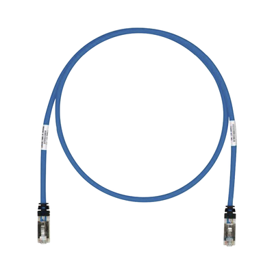 Imagen de Patch Cord Cat6A, Blindado S/FTP, CM/LS0H, 2ft, Color Azul