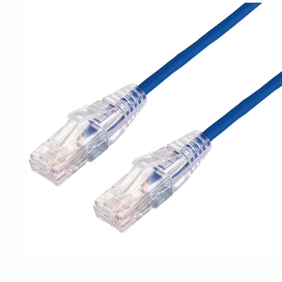 Imagen de Cable de Parcheo Slim UTP Cat6A - 2 m Azul, Diámetro Reducido (28 AWG)