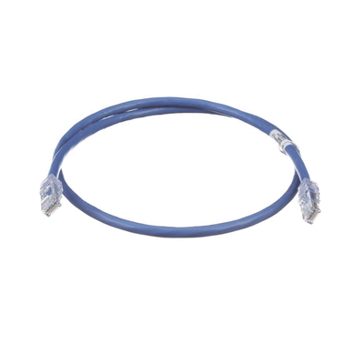 Imagen de Cable de Parcheo UTP, Cat6A, 24 AWG, CM, Color Azul, 1ft