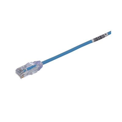 Imagen de Cable de Parcheo TX6, UTP Cat6, Diámetro Reducido (28AWG), Color Azul, 10 m