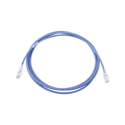 Imagen de Patch Cord MC6 Modular Cat6 UTP, CM/LS0H, 10ft, Color Azul, Versión Bulk (Sin Empaque Individual)