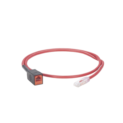 Imagen de Cable de Prueba Para Plugs Rj45 de Terminación en Campo (MPTL), Cat6A, UTP, 1 Metro, Color Rojo