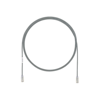 Imagen de Cable de Parcheo UTP Cat6A, CM/LSZH, Diámetro Reducido (28AWG), Color Gris, 20 ft