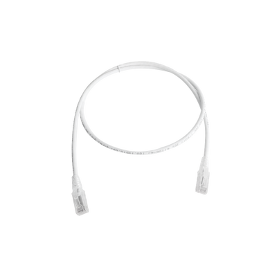 Imagen de Patch Cord MC5 Modular Cat5e UTP, CM/LS0H, 3ft, Color Blanco, Versión Bulk (Sin Empaque Individual)