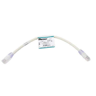 Imagen de Cable de parcheo UTP Categoría 6, con plug modular en cada extremo - 1 ft (30.48 cm) - Blanco