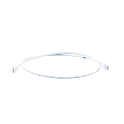 Imagen de Patch Cord MC6 Modular Cat6 UTP, CM/LS0H, 3ft, Color Blanco, Versión Bulk (Sin Empaque Individual)
