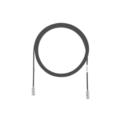 Imagen de Cable de Parcheo TX6, UTP Cat6, Diámetro Reducido (28AWG), Color Negro, 3ft