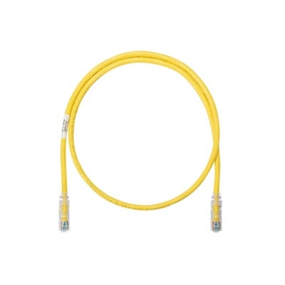 Imagen de Cable de parcheo UTP Categoría 6, con plug modular en cada extremo - 1 m. - Amarillo