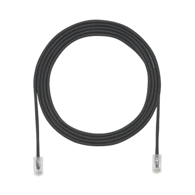 Imagen de Cable de Parcheo UTP Cat6A, CM/LSZH, Diámetro Reducido (28AWG), Color Negro, 5ft