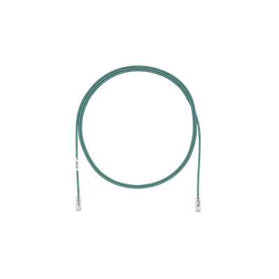 Imagen de Cable de Parcheo TX6, UTP Cat6, Diámetro Reducido (28AWG), Color Verde, 3ft