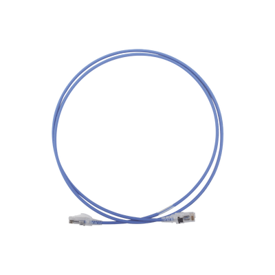Imagen de Patch Cord MC6 Modular Cat6 UTP, CM/LS0H, 5ft, Color Azul, Diámetro Reducido (28AWG)