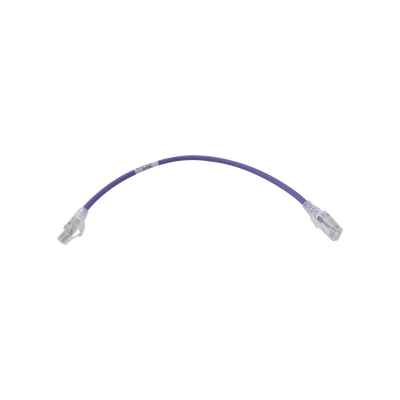 Imagen de Patch Cord MC6 Modular Cat6 UTP, CM/LS0H, 1ft, Color Violeta