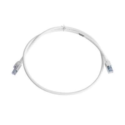 Imagen de Patch Cord Z-MAX Cat6A S/FTP, CM/LS0H, 3ft, Color Blanco