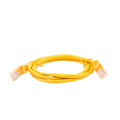 Imagen de Cable de parcheo UTP Cat5e - 1 m - amarillo