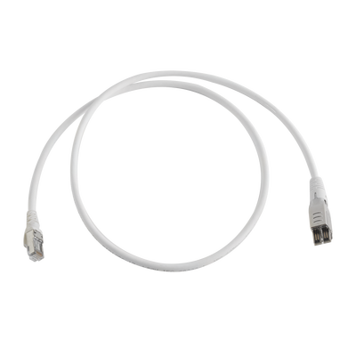 Imagen de Patch Cord TERA Cat6A 1/10G Ethernet, de 4 pares y conector modular, LS0H, Color Marfil, 1m