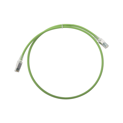 Imagen de Patch Cord Z-MAX Cat6A S/FTP, CM/LS0H, 3ft, Color Verde, Versión Bulk (Sin Empaque Individual)