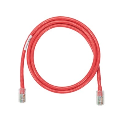 Imagen de Cable de parcheo UTP Categoría 5e, con plug modular en cada extremo - 1 m. - Rojo