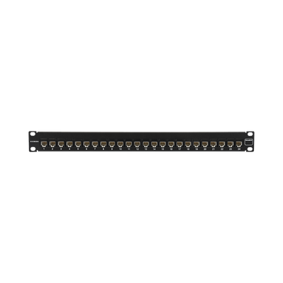Imagen de Patch Panel UltraMAX. UTP, Precargado con Jacks Cat6, 24 Puertos, Plano, 1U