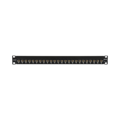 Imagen de Patch Panel UltraMAX. UTP, Precargado con Jacks Cat6A, 24 Puertos, Plano, 1U