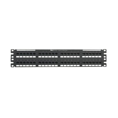 Imagen de Panel de Parcheo de Impacto 110, Plano, Categoría 5e, de 48 Puertos, 2UR
