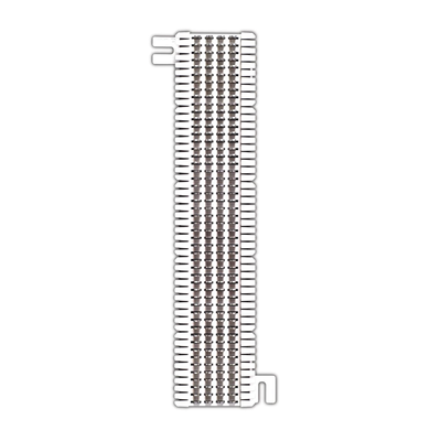 Imagen de Bloque de Conexión S66, Capacidad de 50 Pares, Cat5e, Para Cable Sólido 22 a 26 AWG