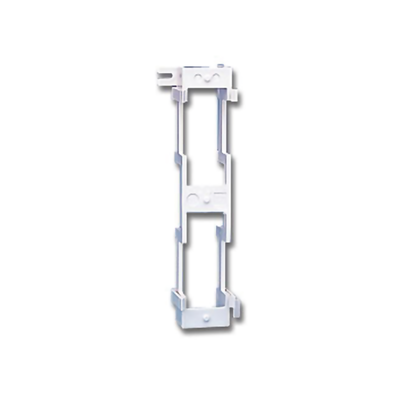 Imagen de Bracket para Montaje de Regleta S66, Acepta 1 regleta M150 y 1 conector de 25 pares de cada lado