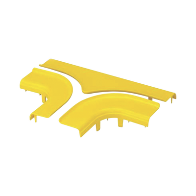 Imagen de Tapa Opcional para Accesorio en T Horizontal FRT4X4YL, Color Amarillo