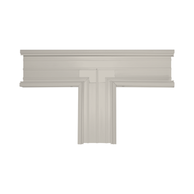 Imagen de Sección en "T" color Marfil de PVC auto extinguible, para canaleta TEK-100-M (5576-17001)