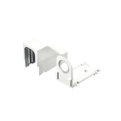 Imagen de Accesorio Para Techo Falso/Entrada, Con Conexión Tubería 1/2 a 1 In, Compatible con Canaletas LD3, LD5 y LD10, Color Blanco