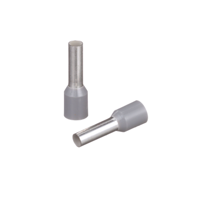 Imagen de Ferrule Aislado PAN-TERM para Cable  12 AWG, Largo 17.5mm, DIN Color Gris. Paquete 500 Piezas