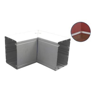 Imagen de Esquinero interior de Aluminio,  para canaleta INKA151 (8420-81001)