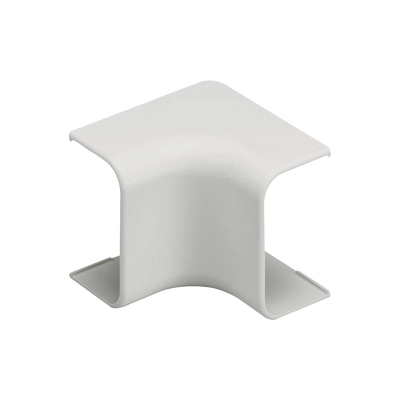 Imagen de Esquinero interior, para uso con canaleta LD10, material ABS, Color Blanco Mate