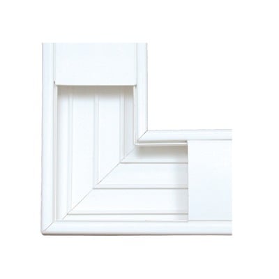 Imagen de Sección en "L" color blanco de PVC auto extinguible,  para canaleta TEK100 (5576-12100)