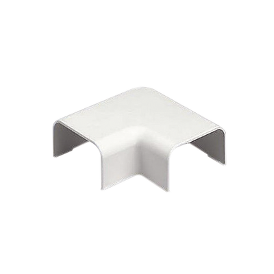Imagen de Conexión en ángulo recto "L", para uso con canaleta LD5, material ABS, Color Blanco Mate