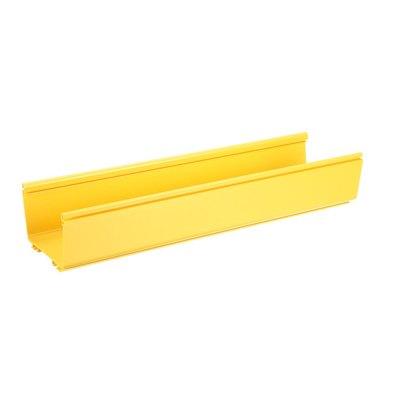 Imagen de Canaleta FiberRunner™ 6X4, de PVC Rígido, Color Amarillo, 1.8 m de Largo