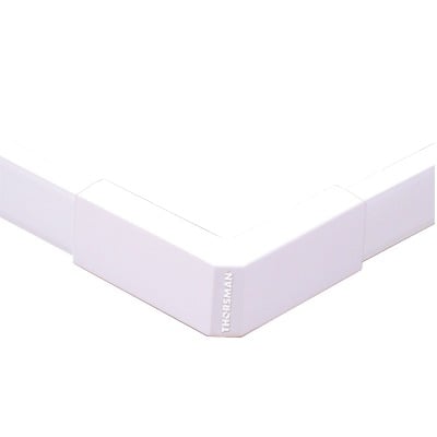 Imagen de Esquinero exterior blanco para canaleta TMK1720 (5210-02001)