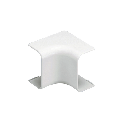 Imagen de Esquinero interior, para uso con canaleta LD5, material ABS, Color Blanco Mate