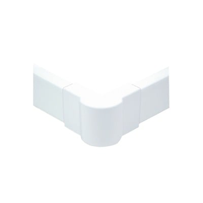 Imagen de Esquinero exterior blanco para canaleta PT48 (6110-01002)