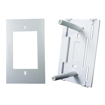 Imagen de Tapa universal INKA y soporte de PVC auto extinguible y aluminio (8181-80002)