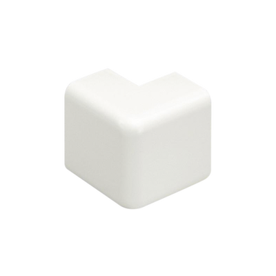 Imagen de Esquinero exterior, para uso con canaleta LD3, material ABS, Color Blanco Mate
