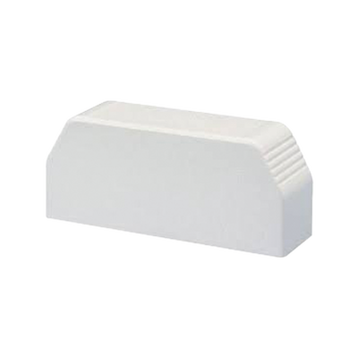 Imagen de Tapa final, para uso con canaleta T70, Material PVC Rígido, Color Blanco Mate