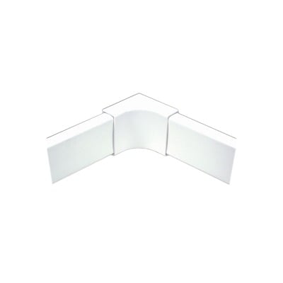 Imagen de Esquinero interior blanco de PVC auto extinguible, para canaleta PT48 (6120-01002