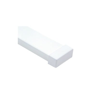 Imagen de Tapa final blanca de PVC auto extinguible,  para canaleta PT48 (6190-01002)