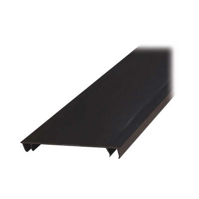 Imagen de Tapa para Canaleta Ranurada Tipo H, de 55.1 mm de Ancho, 1828.8 mm de Largo, Color Negro