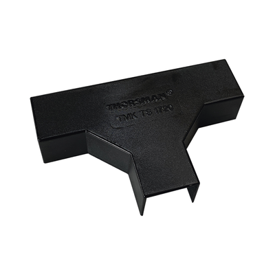 Imagen de Sección en "T" Color Negro de PVC Auto Extinguible, Para Canaleta TMK-1720-N-CC (5240-02003)